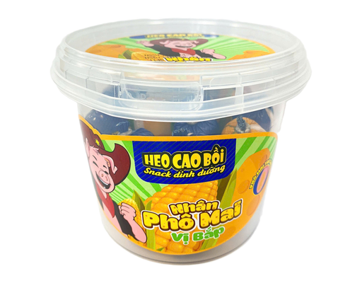 Xúc Xích Nhân Phô Mai Vị Bắp 384g Heo Cao Bồi