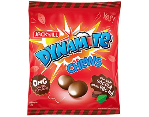 Kẹo Mềm Dynamite Chew Choco 125g Jack Jill