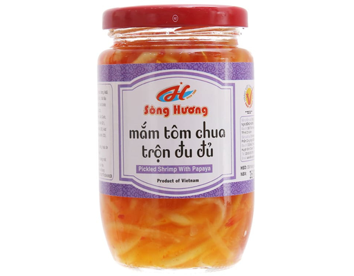 Mắm Tôm Chua Trộn Đu Đủ 430g Sông Hương
