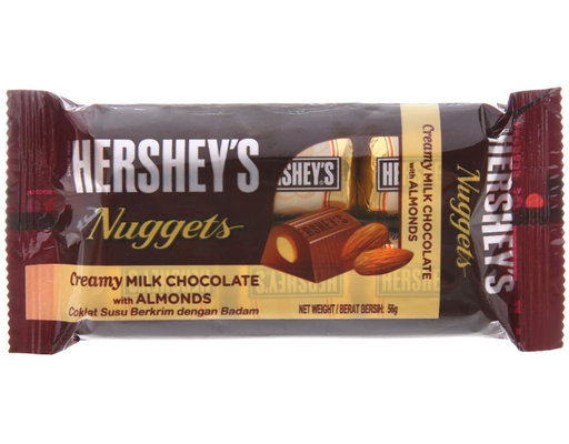 Socola Nuggets Kem Sữa Hạnh Nhân Hershey