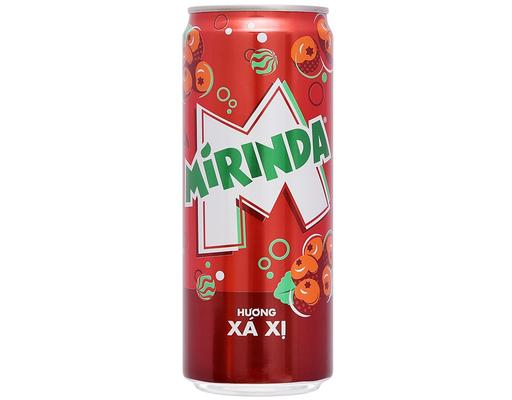 Nước Giải Khát Hương Xá Xị Lon 320ml Mirinda