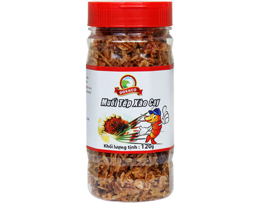 Muối Tép Xào Cay Hũ 120g Doxaco