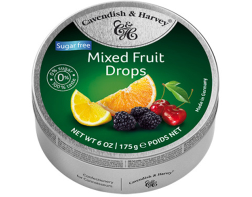 Kẹo Trái Cây Không Đường Tropical Fruit 175g C&H