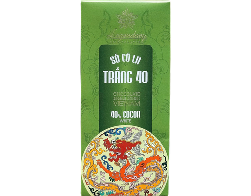 Socola Trắng 40% 85g Legendary Chocolatier