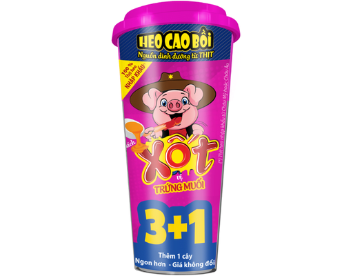 Xúc Xích Tiệt Trùng Cao Bồi Xốt Trứng Muối 48g Masan