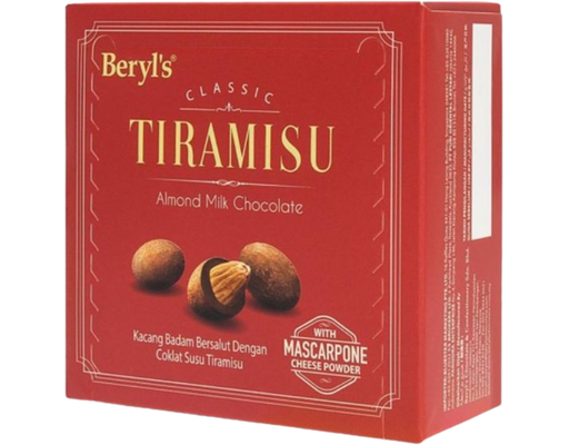 Socola Classic Tiramisu Sữa Hạnh Nhân 65g Beryl's