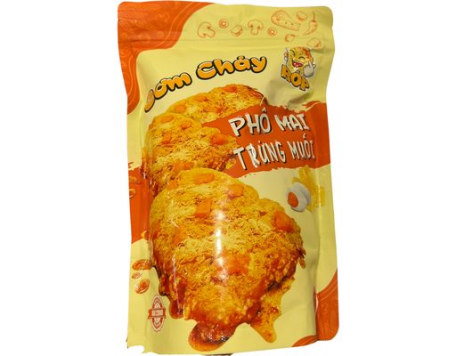 Cơm Cháy Phô Mai Trứng Muối 80g Cơm Cháy Rốp