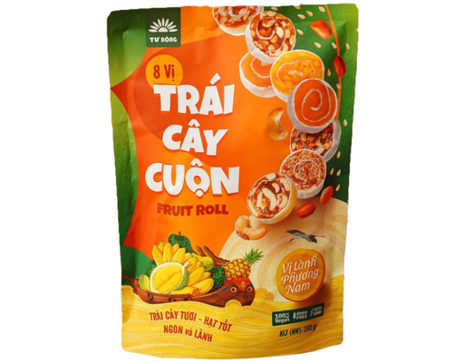 Trái Cây Cuộn Túi 200g Tư Bông