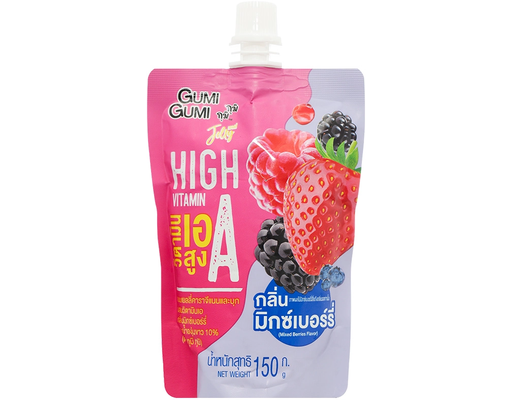 Nước Thạch Jelly Mix Quả Mọng 135g Gumi