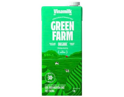Sữa Tươi Tiệt Trùng Vinamilk 100% Organic Không Đường Hộp 1L Vinamilk