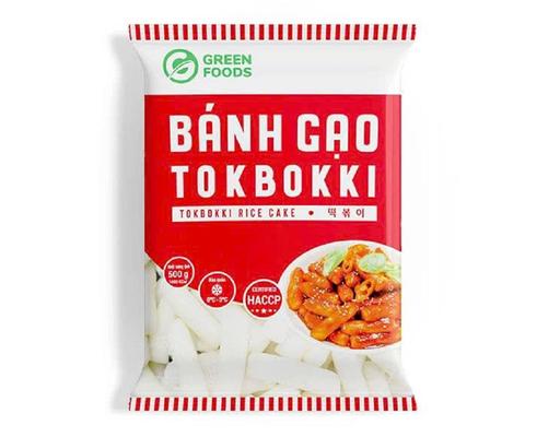 Bánh Gạo Topokki Dạng Thỏi 1kg Green Foods