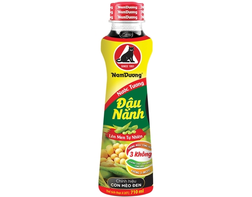 Nước Tương Lên Men Tự Nhiên 710ml Nam Dương