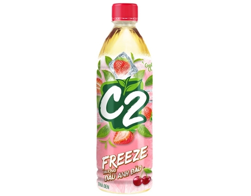 Trà Đen Vị Dâu Anh Đào 455ml C2
