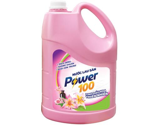 Nước Lau Sàn Hương Hoa Thiên Nhiên 3.8kg Power100