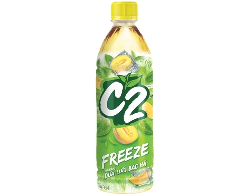 Trà Đen Vị Dưa Lưới Bạc Hà 455ml C2