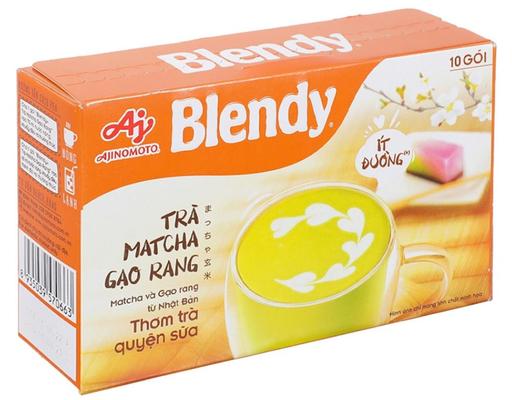 Trà Sữa Matcha Gạo Rang 10 x 17g Blendy