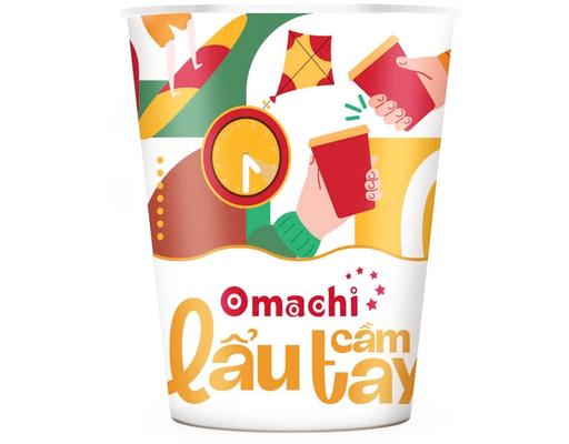 Mì Lẩu Cầm Tay Omachi Vị Tomyum Hải Sản Ly 81G Omachi