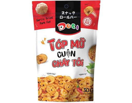 Tóp Mỡ Cuộn Cháy Tỏi 30g Dosi