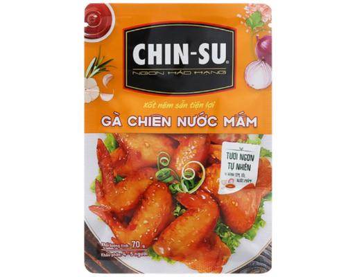 Xốt Gia Vị Hoàn Chỉnh Gà Chiên Nước Mắm 70g CHIN-SU