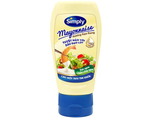 Mayonnaise Hương Gạo Rang 230g Simply
