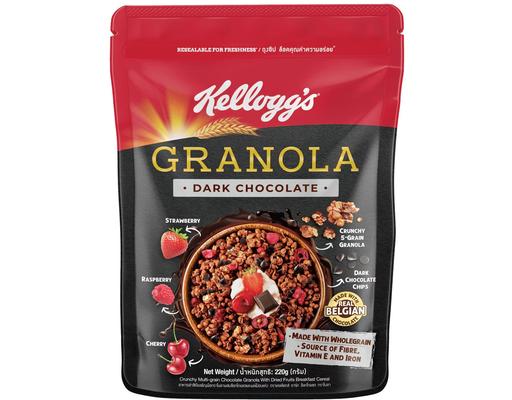Ngũ Cốc Granola Dark Chocolate 220g Kellogg's
