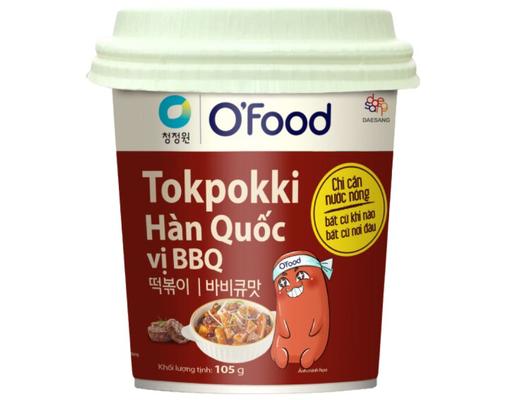 Tokpokki Hàn Quốc Vị BBQ 105g O'Food