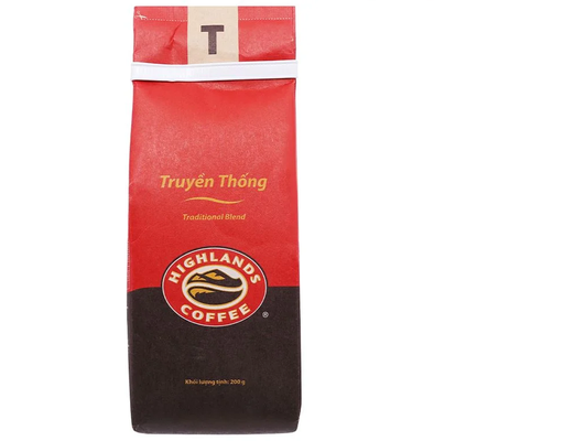 Café Rang Xay Vị Truyền Thống 200g Highlands Coffees