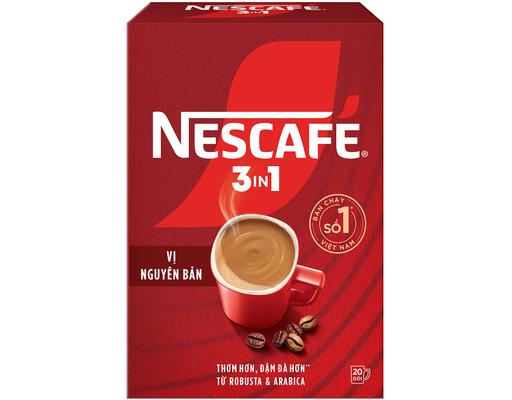 Cà Phê Rang Xay Hòa Tan Vị Nguyên Bản 20 x 16g Nescafé