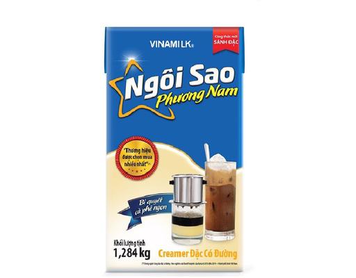 Sữa Đặc Vinamilk Ngôi Sao Phương Nam Xanh Biển Hộp 1284g Vinamilk