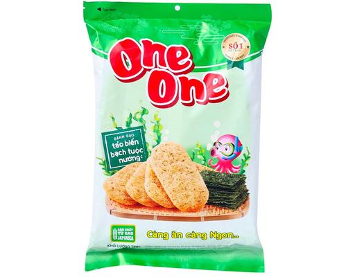 Bánh Gạo Tảo Biển Bạch Tuộc Nướng 104g One One