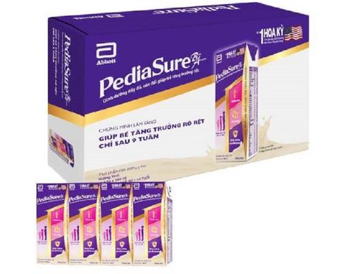 Thùng 48 Hộp Sữa Dinh Dưỡng Pha Sẵn Abbott Pediasure Hương Vani 180ml Pediasure