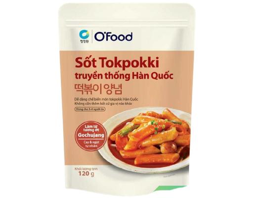 Sốt Topokki Vị Truyền Thống 120g O'food