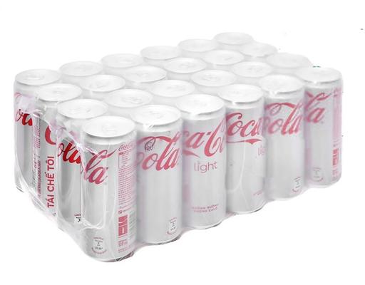 Thùng 24 Lon Nước Giải Khát Light Sleek 320ml Coca Cola