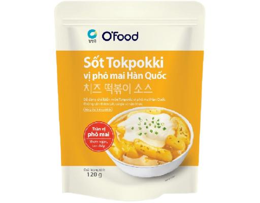 Sốt Tokpokki Vị Phô Mai 120g O'food