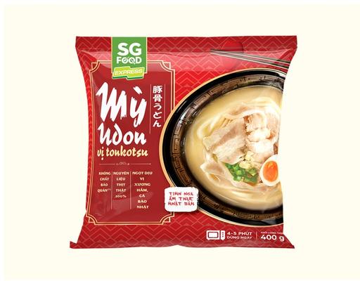 Mỳ Udon Vị Tonkotsu 400g SG Food