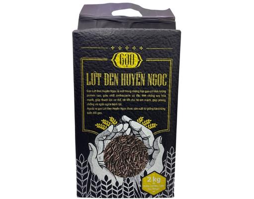 Gạo Lứt Đen Huyền Ngọc 2kg Cỏ May