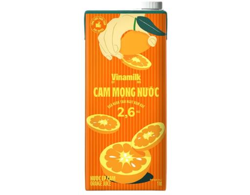 Nước Cam Ép 100% Vị Ngọt Tự Nhiên 1L V-Fresh