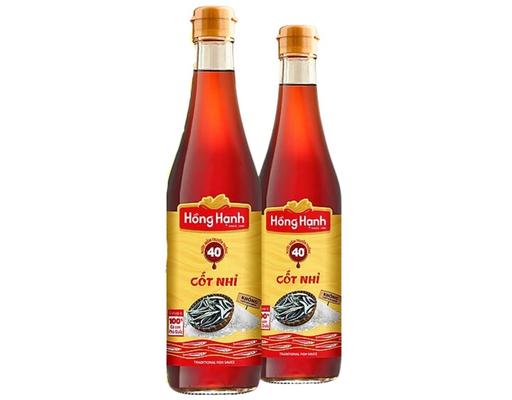 Nước Mắm 40 Độ Đạm 500ml Hồng Hạnh