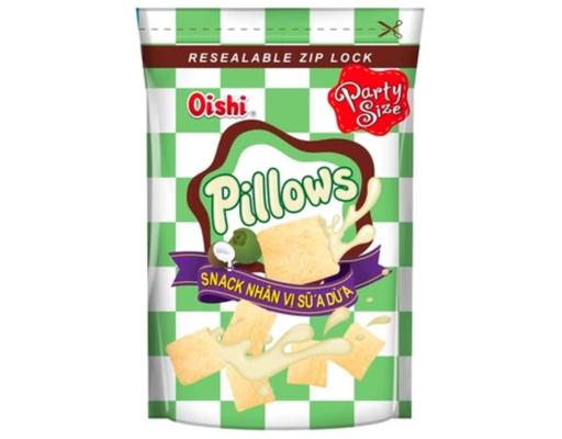 Bánhi Pillows Nhân Sữa Dừa 85g Oishi