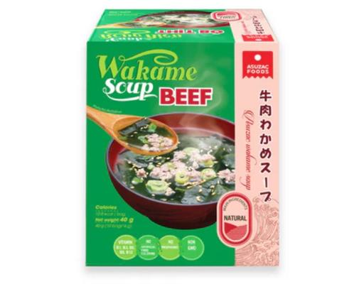 Canh Rong Biển Thịt Bò 10 x 4g Asuzac Foods