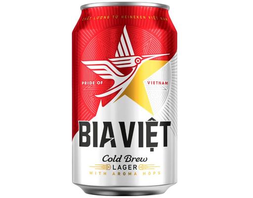 Bia Việt Lon 330ml Bia Việt