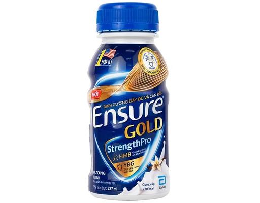 Sữa Nước Ensure Gold Strengthpro Hương Vani Chai 237ml Ensure