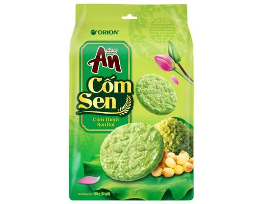 Bánh Gạo Nướng An Cốm Sen 168g Orion