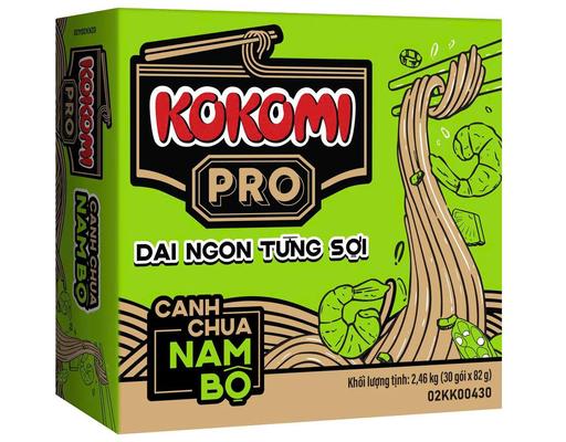 Thùng 30 Gói Mì Pro Hương Vị Canh Chua Tôm 82g - 10121771 Kokomi