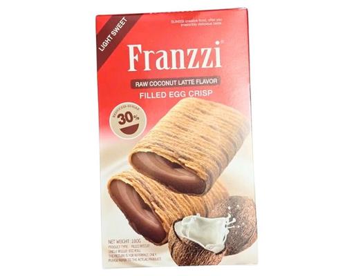 Bánh Cuộn Trứng Vị Latte Dừa 100g Franzz