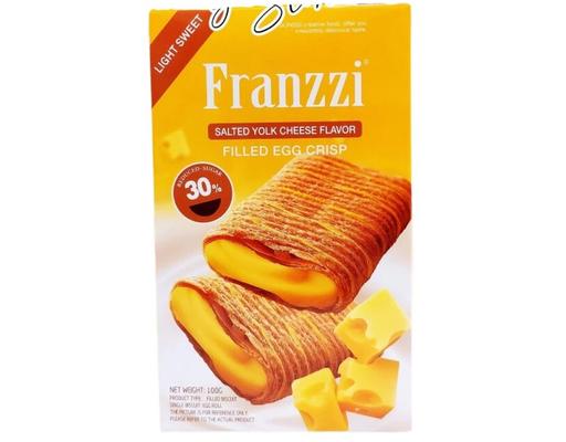 Bánh Cuộn Trứng Vị Phô Mai Trứng Muối 100g Franzz