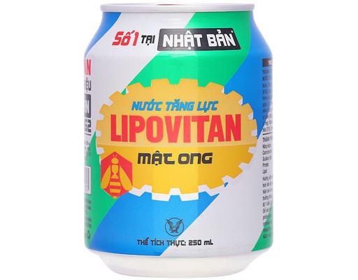 Nước Tăng Lực Vị Mật Ong 250ml Lipovitan
