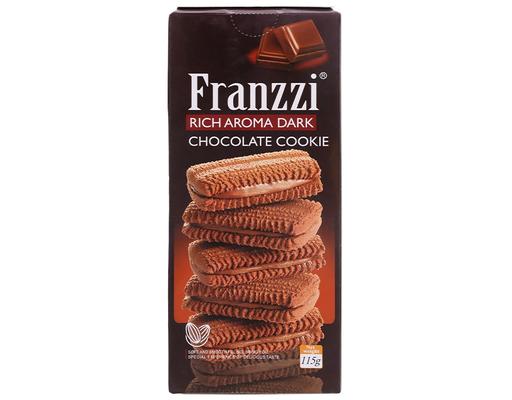 Bánh Quy Đậm Vị Sô Cô La Đen 115g Franzzi