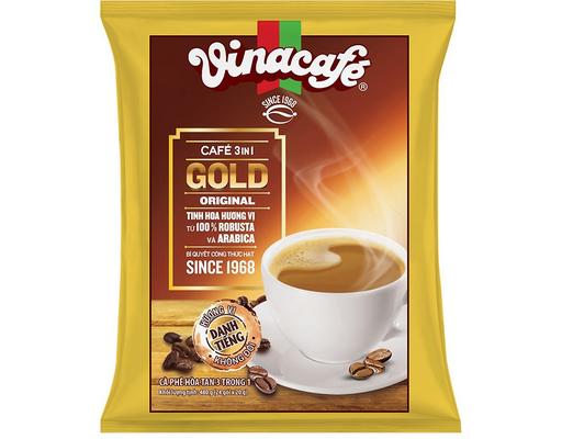 Cà Phê Hòa Tan 3 In 1 Gold Original 40 x 20g Vinacafe