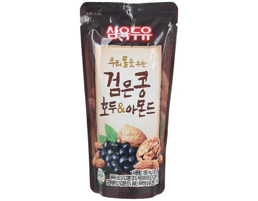 Sữa Đậu Đen Óc Chó Hạnh Nhân Sahmyook Túi 190ml Sahmyook